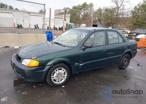 2000 Mazda Protege Dx/Lx from USA, damaged, VIN JM1BJ2222Y0263425